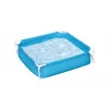 Bestway Steel Pro Frame Pool 122 cm x 122 cm x 30.5 cm Quadratischer Aufstellpool für Kinder 365 L Blau