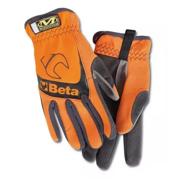 Beta POM-CZAR Mechanix Original Arbeitshandschuhe, XL, Schwarz