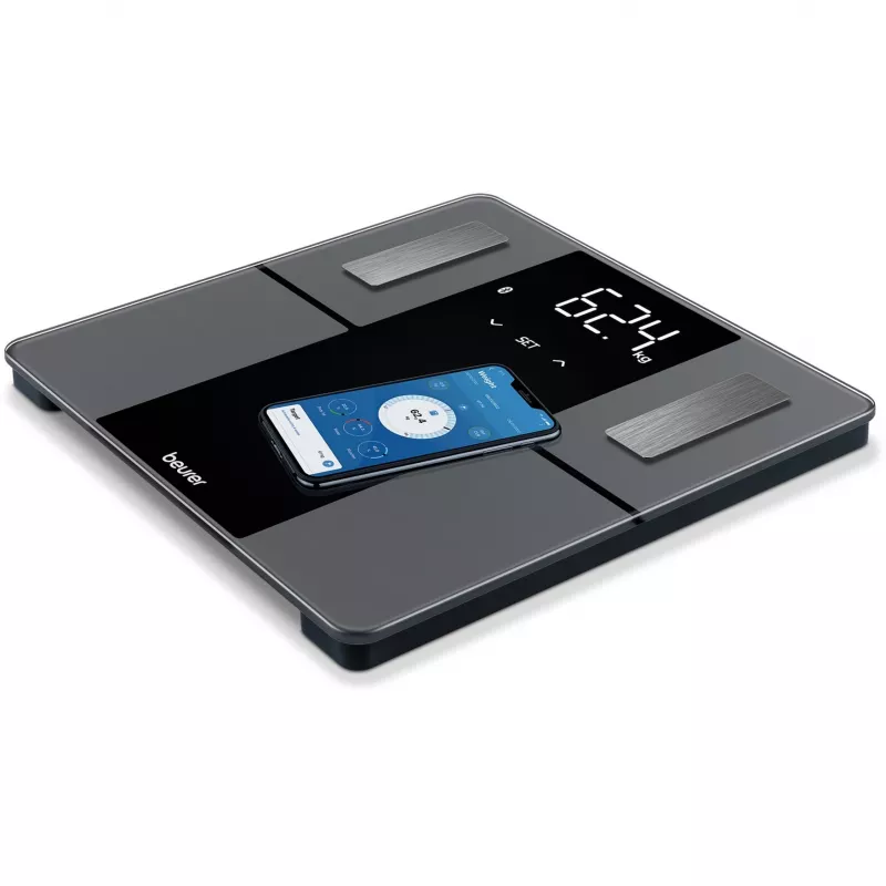 Beurer BF 500 Super Black Edition Diagnosewaage mit Bluetooth