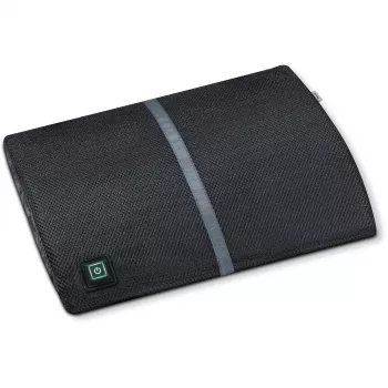 Beurer HK 70 Rückenstütze mit Wärme, Heizkissen Grau, 36 x 29 cm