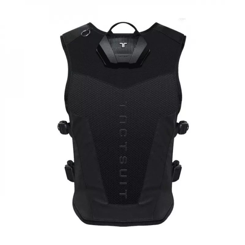 bHaptics TactSuit Air Onyx Haptikweste mit 40 Vibrationsmotoren, Bluetooth, USB-C, atmungsaktivem Mesh, Schwarz