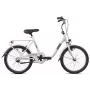 BICYCLE FOLDING 20 STEEL 6-Gang Klappfahrrad mit Schutzblechen und Gepäckträger
