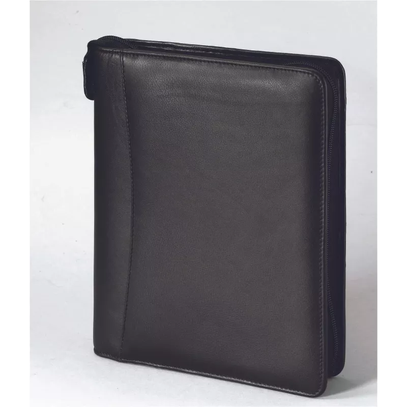 BIND Terminplaner Manager A5 Leder Schwarz
