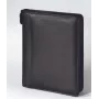BIND Terminplaner Manager A5 Leder Schwarz
