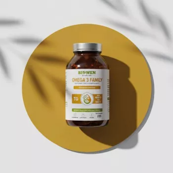 BIOWEN Omega 3 TG Family – 720 mg EPA, 480 mg DHA – 225 Kapseln