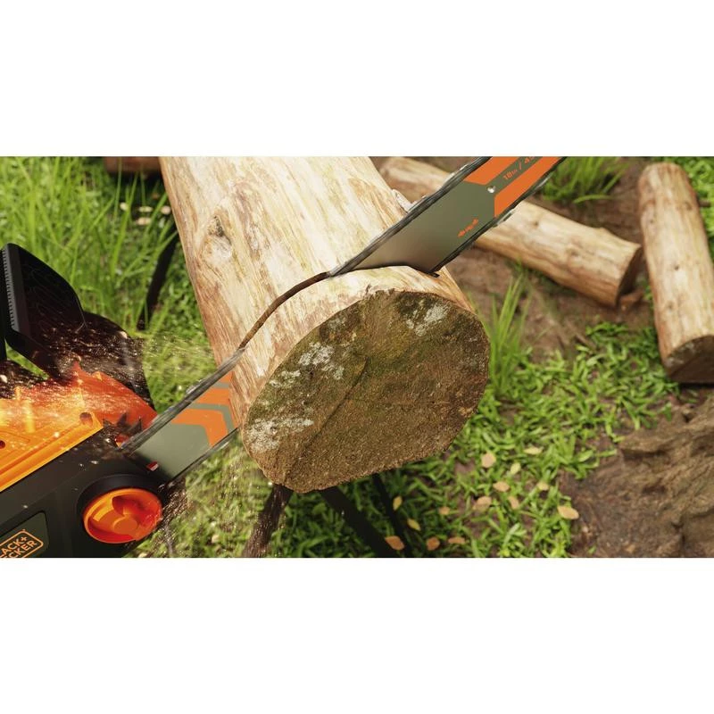 BLACK & DECKER BECS2245-QS 2200W Elektro-Kettensäge 45cm Schwert
