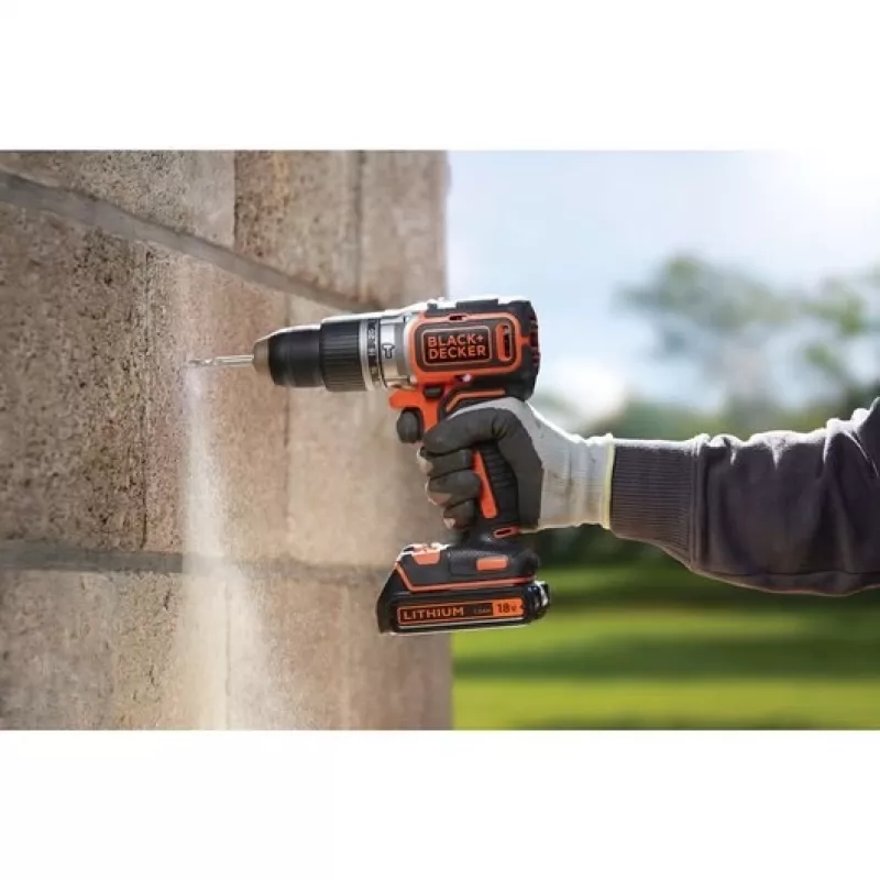 Black & Decker BL188N-XJ 18V Bürstenloser Schlagbohrschrauber 1650 RPM