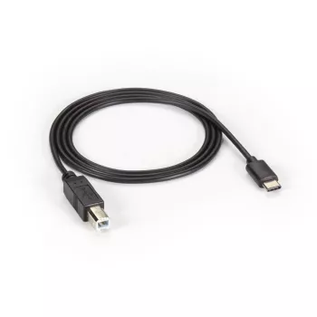 Black Box USB 2.0 USB-C auf USB-A Kabel (0,5 m) - Schwarz