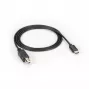 Black Box USB 2.0 USB-C auf USB-A Kabel (0,5 m) - Schwarz