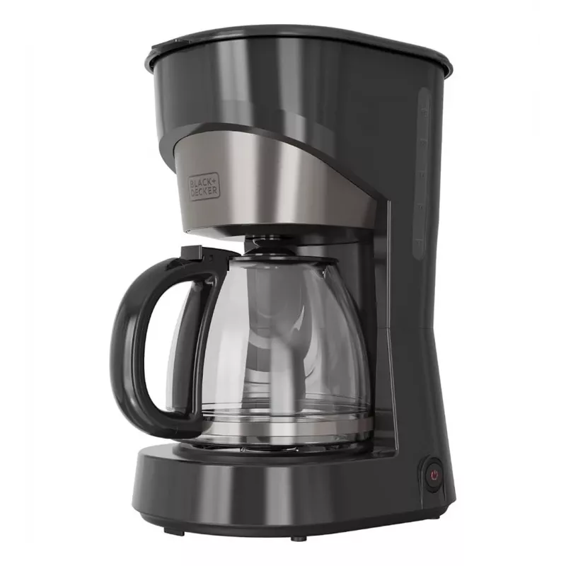 BLACK+DECKER BXCO1001E 1000 W 12-Tassen Filterkaffeemaschine, 1,5 L, Schwarz