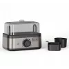 BLACK+DECKER BXKS4800E Eierkocher, 400 W, 6 Eier, Weich/Mittel/Hart, Schwarz