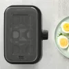 BLACK+DECKER BXKS4800E Eierkocher, 400 W, 6 Eier, Weich/Mittel/Hart, Schwarz