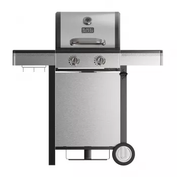 Black+Decker BXOG7200E Gasgrill, 2 Brenner x 3,6 kW