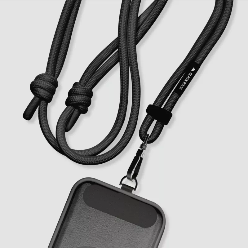 Black Rock 00221549 Smartphone-Lanyard mit Kartenhalter - Schwarz