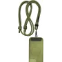 Black Rock 00221551 Smartphone-Lanyard mit Hüllen-Einlage-Patch – Universelles Umhänge- und Crossbody-Band, verstellbare Länge bis 150 cm, Schwarz