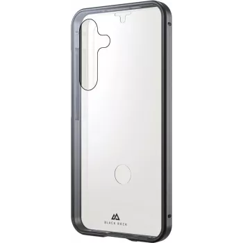 Black Rock 360° Glas-Schutzhülle mit Armband für Samsung Galaxy S9+ (6,2 Zoll) – Schwarz 00226137