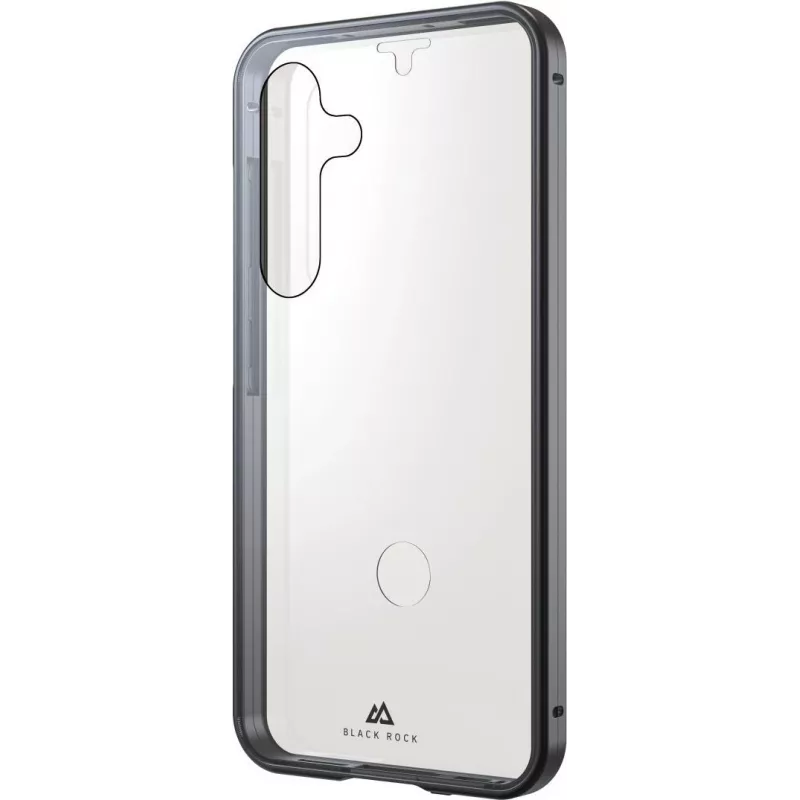 Black Rock 360° Glas-Schutzhülle mit Armband für Samsung Galaxy S9+ (6,2 Zoll) – Schwarz 00226137