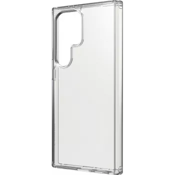 Black Rock Klare Schutz-Hülle für Samsung Galaxy S23 Ultra – Transparente TPU-Rückseite, stoßabsorbierend, vergilbungsbeständig, kabelloses Laden kompatibel 00226130