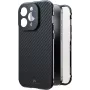 Black Rock Cover 360° Glass für Apple iPhone 16 Pro, Echtcarbon (00228093)