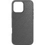 Black Rock Robust Carbon Hülle für Apple iPhone 16 Pro Max, Schwarz (00228097)