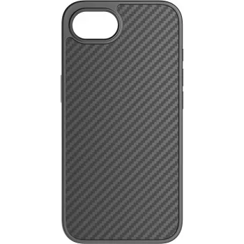 BLACK ROCK Robust Carbon Hülle für Apple iPhone 16e, Schwarz 00229685