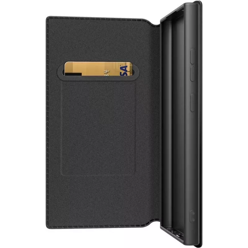 Black Rock Slim Folio Hülle für Samsung Galaxy S23 Ultra 6,8 Zoll Schwarz 00226128
