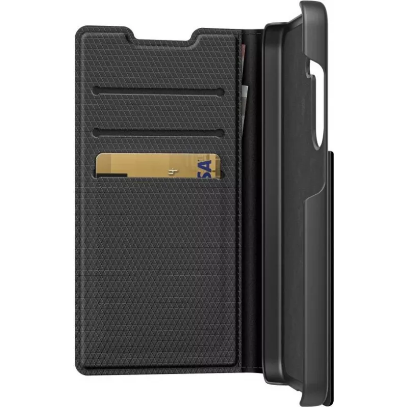 Black Rock The Classic Folio Hülle für Samsung Galaxy S10e, Schwarz 00226135