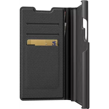 Black Rock The Classic Folio Hülle für Samsung Galaxy S23 Ultra, Schwarz 00226129