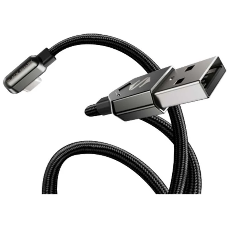 Black Shark USB-A auf USB-C Kabel 1,2m Schwarz