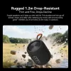 Blackview AuraBass 2 Tragbarer Bluetooth-Lautsprecher, 15W, IPX5, 7h Akku, Schwarz