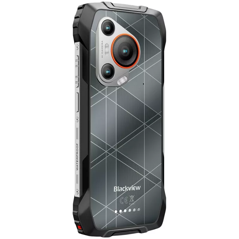 Blackview BL7000 Rugged Dual 5G 6,78 inch FHD+ IPS 8GB+256GB MT6835V Octa-Core 2,4GHz 50MP+20MP Nachtsicht NFC Glove Mode AI 7500mAh Android 15 Orange