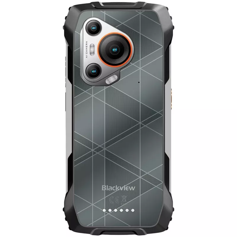 Blackview BL7000 Rugged Dual 5G 6,78 inch FHD+ IPS 8GB+256GB MT6835V Octa-Core 2,4GHz 50MP+20MP Nachtsicht NFC Glove Mode AI 7500mAh Android 15 Orange