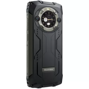 Blackview BV9300 Pro Rugged Smartphone 6.7 inch FHD+ 120Hz 12GB RAM 256GB Speicher 15080mAh Akku IP68/IP69K Schwarz