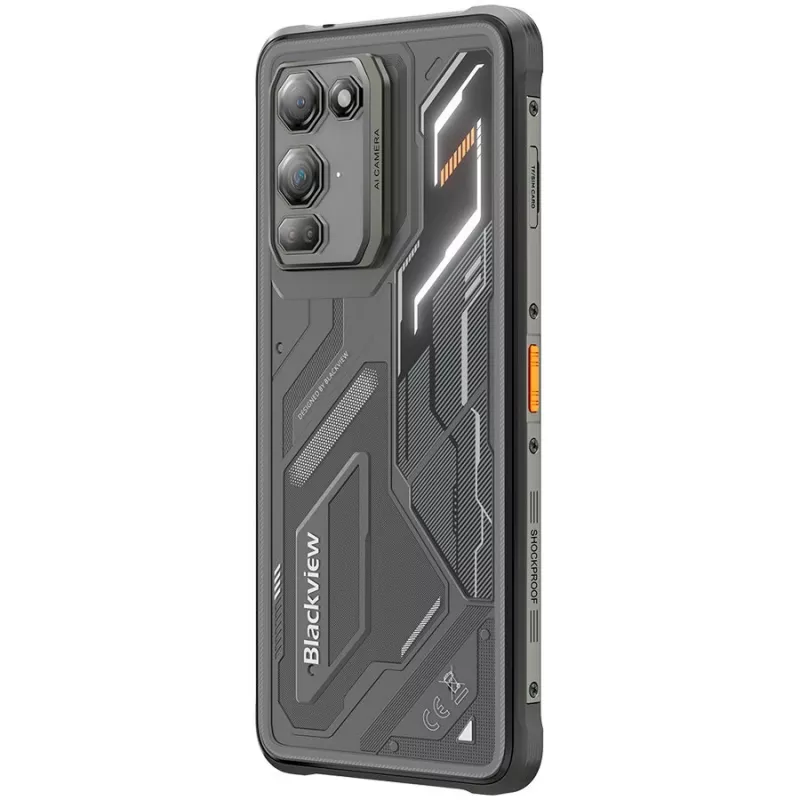 Blackview Fort 200 6/256GB Schwarz Smartphone mit 6,67 Zoll AMOLED 120Hz, 108MP Kamera, 5050mAh 66W