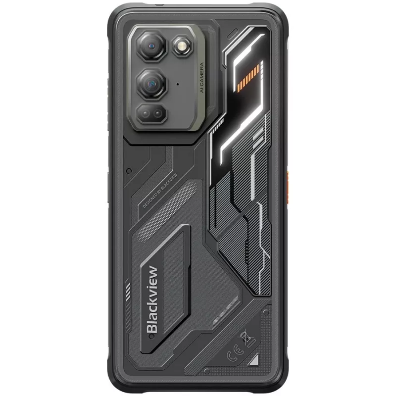 Blackview Fort 200 6/256GB Schwarz Smartphone mit 6,67 Zoll AMOLED 120Hz, 108MP Kamera, 5050mAh 66W