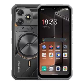Blackview FORT100 6/128GB Smartphone, 6.78 Zoll FHD+ 120Hz, Dimensity 8020, 8800mAh, Schwarz