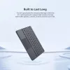 Blackview K1 Bluetooth Keyboard Wireless Ultra Slim 10 inch – 280mAh Akku, Bluetooth 3.0, Kompatibel mit Windows / Android / iOS, Schwarz Grau