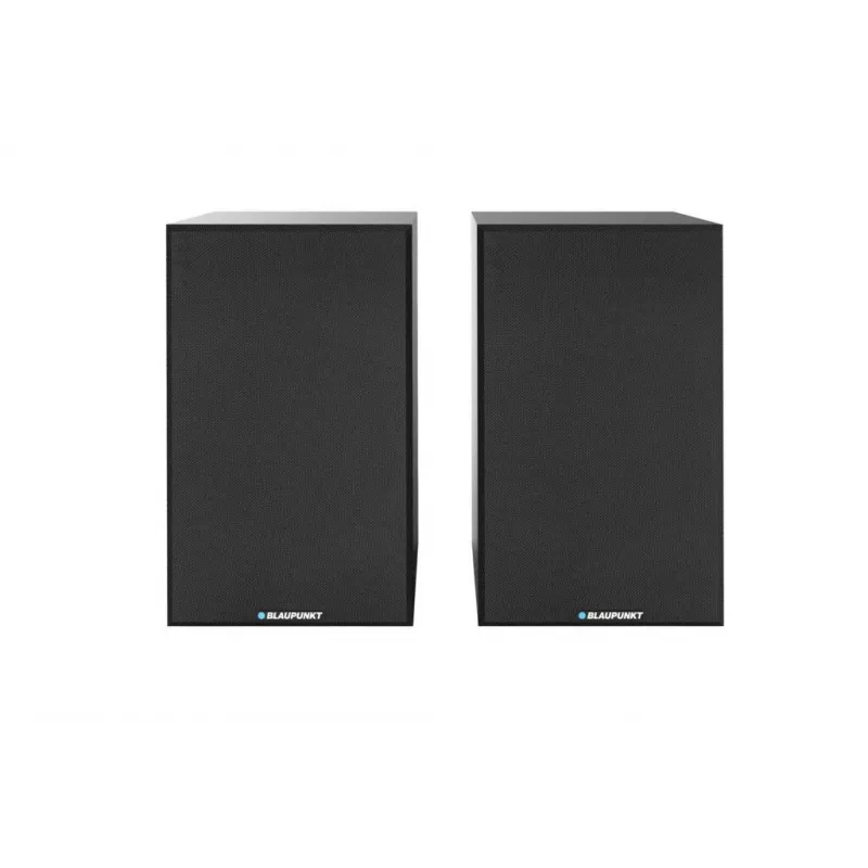 Blaupunkt BS40BK 2.0 Stereo-Multimedia-Lautsprecher 40W Bluetooth 5.0 AUX MDF Holz Schwarz