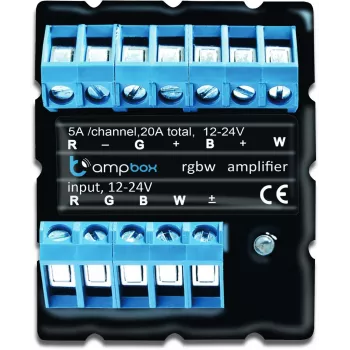BLEBOX ampbox Smart LED Controller 4-Kanal Wi-Fi RGBW CCT 12-24V DC