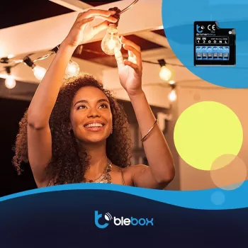 BLEBOX DimmerBox WiFi Smart Dimmer Modul 230V 250W für dimmbare Lichtquellen