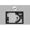 Blebox framePanelM Schwarz Einbau-Wandmontagerahmen für ControlPanelM