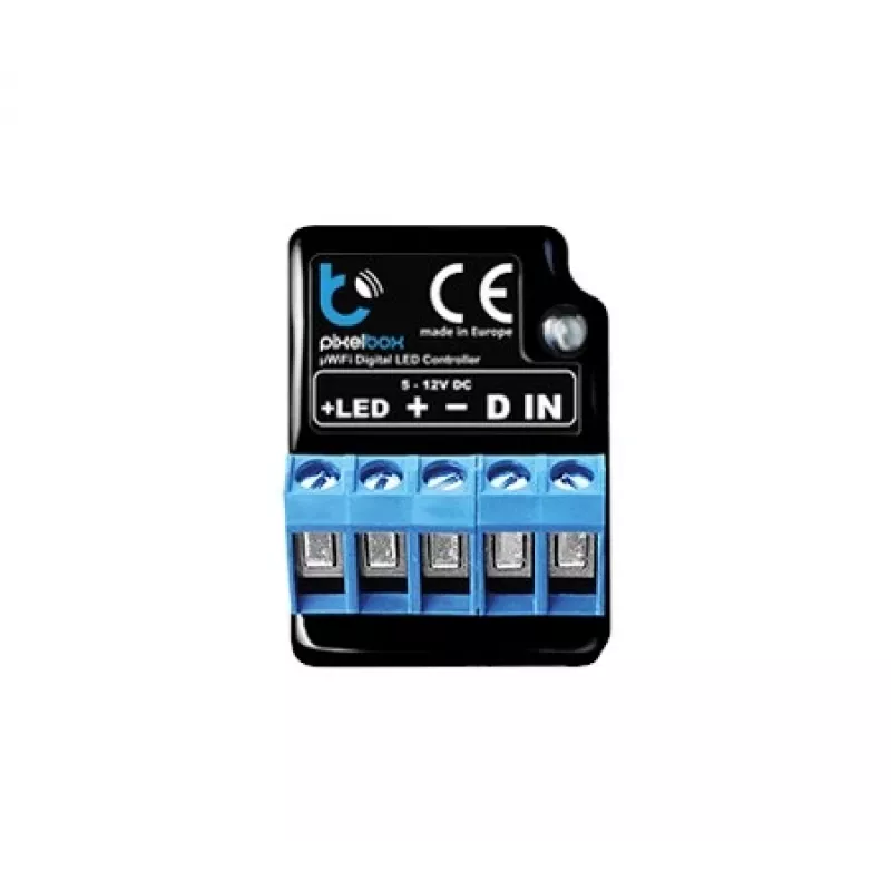 BLEBOX LED Pixelbox Wi-Fi Lighting Module – Pixel Controller für WS2812/APA102, 5A, 1024 Pixel