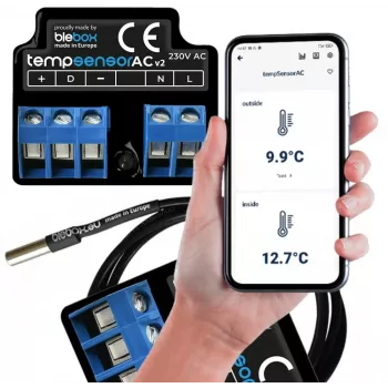 BLEBOX Temperatursensor TempSensorAC v2