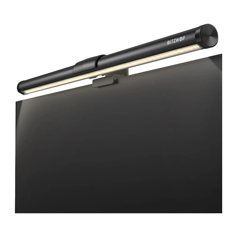 BlitzWolf BW-CML2 Air Monitor Light mit CO2-, TVOC-, Temperatur- und Feuchtigkeitssensor – Dimmbare LED-Leiste, 2700-6500K, CRI Ra95, USB-C