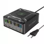 BlitzWolf BW-S28 260W GaN USB-C Ladestation, 2xUSB-A, 3xUSB-C, 15W Wireless Charger, Schwarz