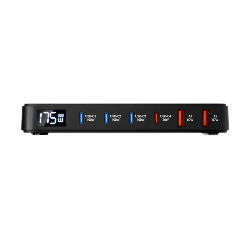 Blitzwolf BW-S30 6-in-1 Ladestation 4xUSB-C + 2xUSB 175W