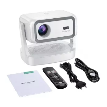 Blitzwolf BW-V12 Full HD (1080p) LCD-Projektor, 600 ANSI-Lumen, Android 9.0 Smart-Projektor