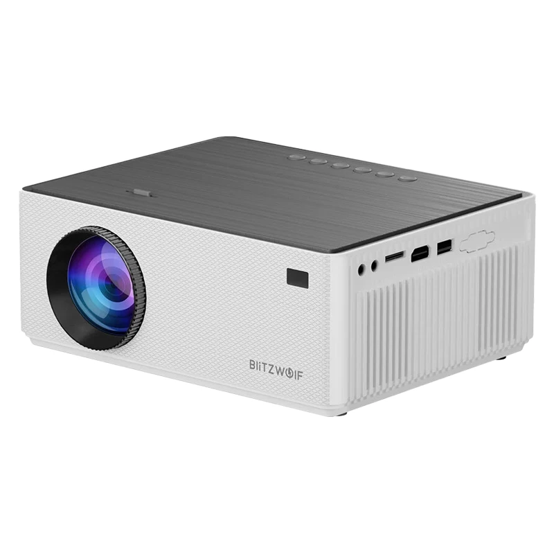 Blitzwolf BW-V8 4K Android Projektor, Full HD 1080p, 900 ANSI Lumen, Autofokus, Wi-Fi 6, Bluetooth 5.0