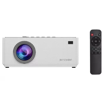 Blitzwolf BW-V8 4K Android Projektor, Full HD 1080p, 900 ANSI Lumen, Autofokus, Wi-Fi 6, Bluetooth 5.0