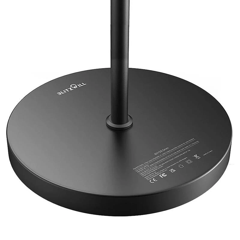 BLITZWOLF Doppelstehleuchte mit Fernbedienung BlitzWill BWL-FL-0001, 36W (Schwarz)